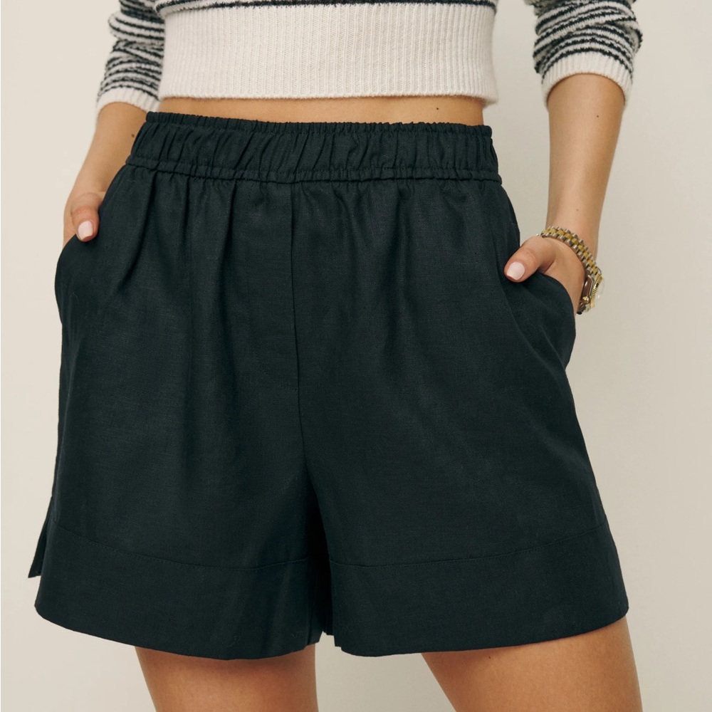 Reformation Charlotte linen short